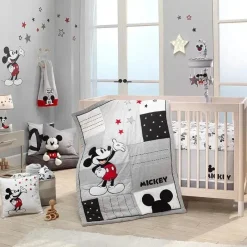 Lambs u0026 Ivy Lambs & Ivy - Conjunto de cama mágico Mickey Mouse 3 peças Discount