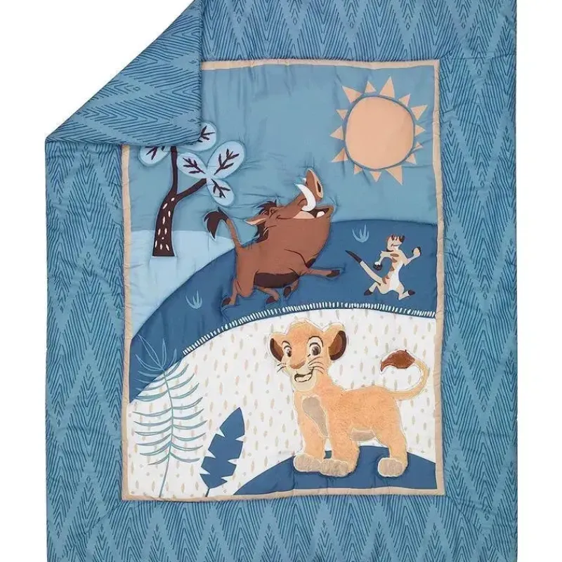 lambs_ampamp_ivy__conjunt_SKUUW9nsvha_1.webp Lambs u0026 Ivy Lambs & Ivy - Conjunto de cama para berço de bebê 3Pk Lion King Adventure, azul New