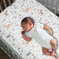 Lambs u0026 Ivy Lambs &amp; Ivy - Conjunto de cama de bebê de 3 peças, Deer Park Online