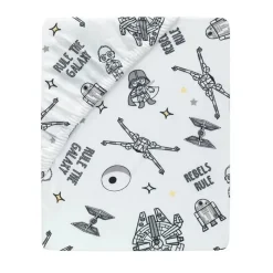 Lambs u0026 Ivy Lambs &amp; Ivy - lençol de bebê, regra Stars Wars Millennium Falcon Rebels Fashion
