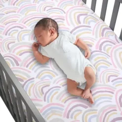 Lambs u0026 Ivy Lambs &amp; Ivy - Lençol para Bebês, Arco-íris Online