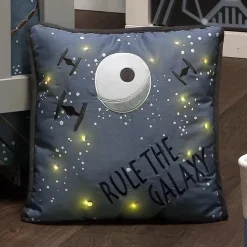 Lambs u0026 Ivy Lambs & Ivy - Light Up Pillow Galaxy, Stars Wars Millennium Falcon Outlet