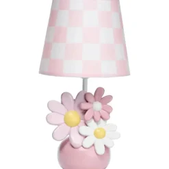 Lambs u0026 Ivy Lambs & Ivy - Luminária com abajur e lâmpada, Daisy Dreams Discount