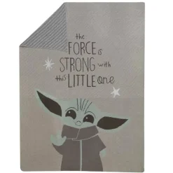 Lambs u0026 Ivy Lambs & Ivy - Manta de tricô para bebê, The Child Baby Yoda Fashion