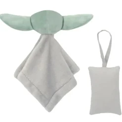 Lambs u0026 Ivy Lambs &amp; Ivy - The Child Baby Yoda conjunto de travesseiros e cobertor de segurança Hot