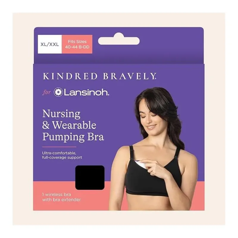 lansinoh__kindred_womens__SKUoVroIVVi_5.webp Lansinoh - Kindred Women's Braverly Pumping Bra Busty, Black Outlet