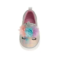 Josmo Laura Ashley - Sapatos de Berço Menina Metálico Unicórnio Best