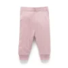 Pure Baby Leggings - Baby Girl Rib, Lavanda New