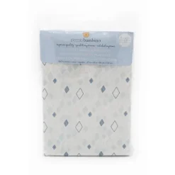 Piccolo Bambino Lençóis de berço de diamante azul Outlet