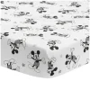 Lambs u0026 Ivy Lençol com elástico para berço do Mickey Mouse Lambs &amp; Ivy Magical Clearance