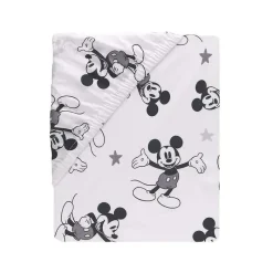 Lambs u0026 Ivy Lençol com elástico para berço do Mickey Mouse Lambs & Ivy Magical Clearance