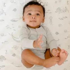 Stokke Lençol com elástico - Sleepi da Pehr, Life Aquatic New