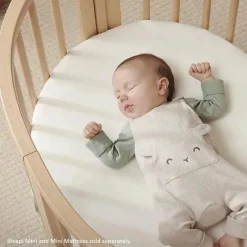 Stokke Lençol com elástico - Sleepi mini, leques cinza Clearance