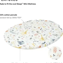 Stokke Lençol com elástico - Sleepi Mini da Pehr, Into The Wild Online