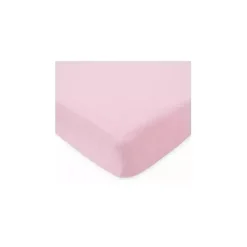 American Baby Company Lençol de berço em chenile macio Heavenly American Baby, rosa New