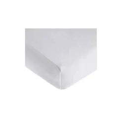American Baby Company Lençol de berço em chenile macio American Baby Heavenly, branco Clearance