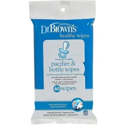 Dr. Brown's Lenços para mamadeira e chupeta Dr. Brown's, pacote de 40 Outlet
