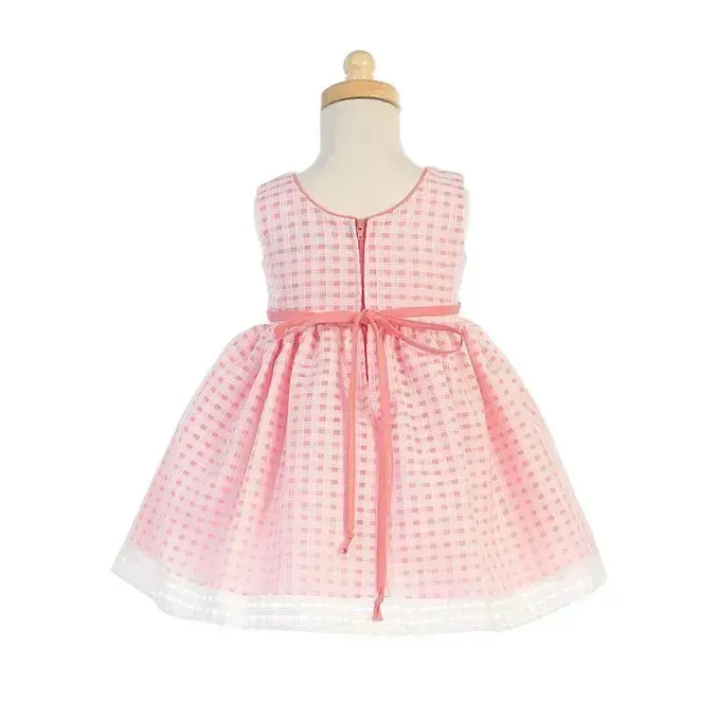 lito__baby_dolls_vestido__SKUjrN0PIvJ_1.webp Lito Children's Wear Lito - Baby Dolls Vestido Organza Com Quadrados Burnout, Rosa Claro Online