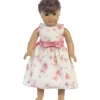 Lito Children's Wear Lito - Vestido boneca de algodão com estampa floral Sale