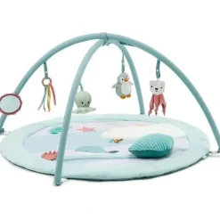 Little Big Friends - Grande tapete redondo com arco, brinquedo de atividade multissensorial, oceano Outlet
