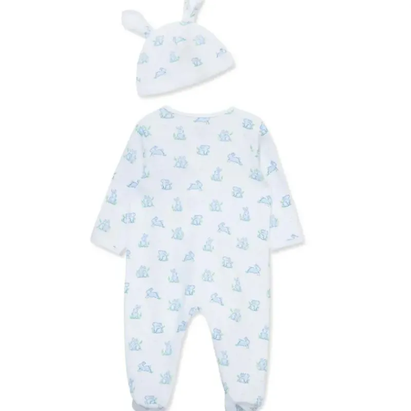little_me__baby_boy_blue__SKU8eoQ3FZT_1.webp Little Me - Baby Boy Blue Bunny Footie & Hat Discount