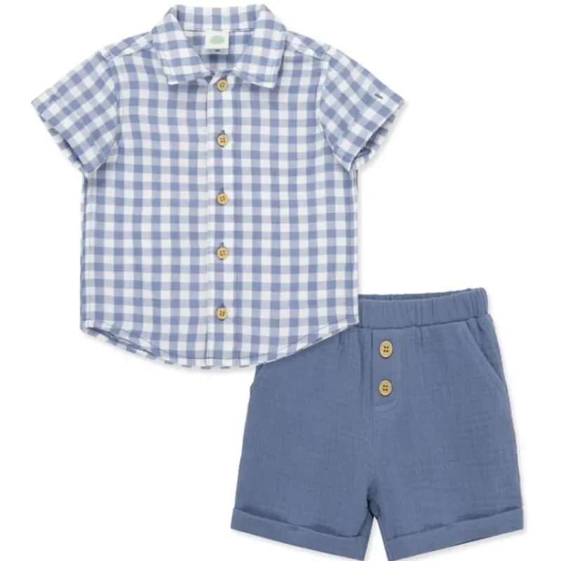 little_me__baby_boy_check_SKU9yKjJQmb_0.webp Little Me - Baby Boy Check Short Set, Blue Hot