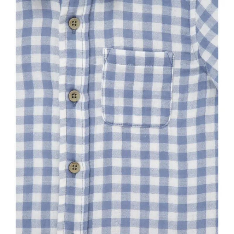 little_me__baby_boy_check_SKUDozy44pU_2.webp Little Me - Baby Boy Check Woven Short Set, Blue Outlet