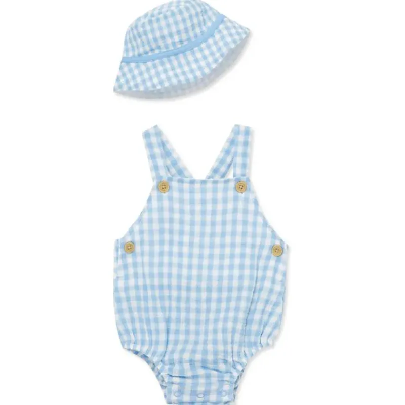 little_me__baby_boy_check_SKUs9tSgSmD_0.webp Little Me - Baby Boy Check Sunsuit Hat, Blue Hot