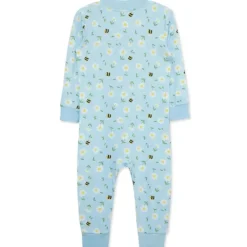 Little Me - Baby Boy Daisy Zip Front Pajama Fashion