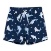 Little Me - Baby Boy Shark Swim Trunks Blue Online