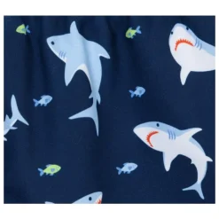 Little Me - Baby Boy Shark Swim Trunks Blue Online