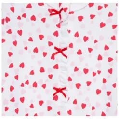 Little Me - Baby Girl Valentine Footie & Headband New