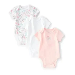 Little Me - Body de bebê com spray floral 3 unidades Discount
