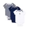 Little Me - Bodysuits Veleiros 3 Pk, Marinha New