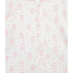 Little Me - Chapéu Joyful Bear Footie, Rosa Best