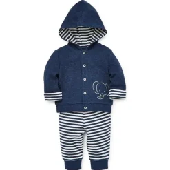Little Me - Conjunto de Cardigan Safari, Azul Discount