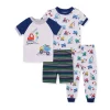Little Me - Conjunto de pijama de construção para meninos 4Pk Best