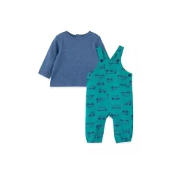 Little Me - Conjunto geral de caminhões, azul-petróleo Fashion