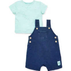 Little Me - Conjunto Shortall Ilha, Azul New