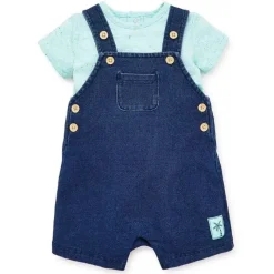 Little Me - Conjunto Shortall Ilha, Azul New