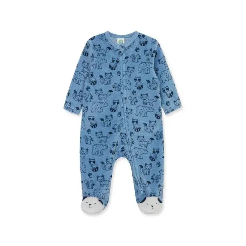 little_me__footie_com_est_SKUJefOq3xv_0.webp Little Me - Footie com estampa de floresta, azul Fashion