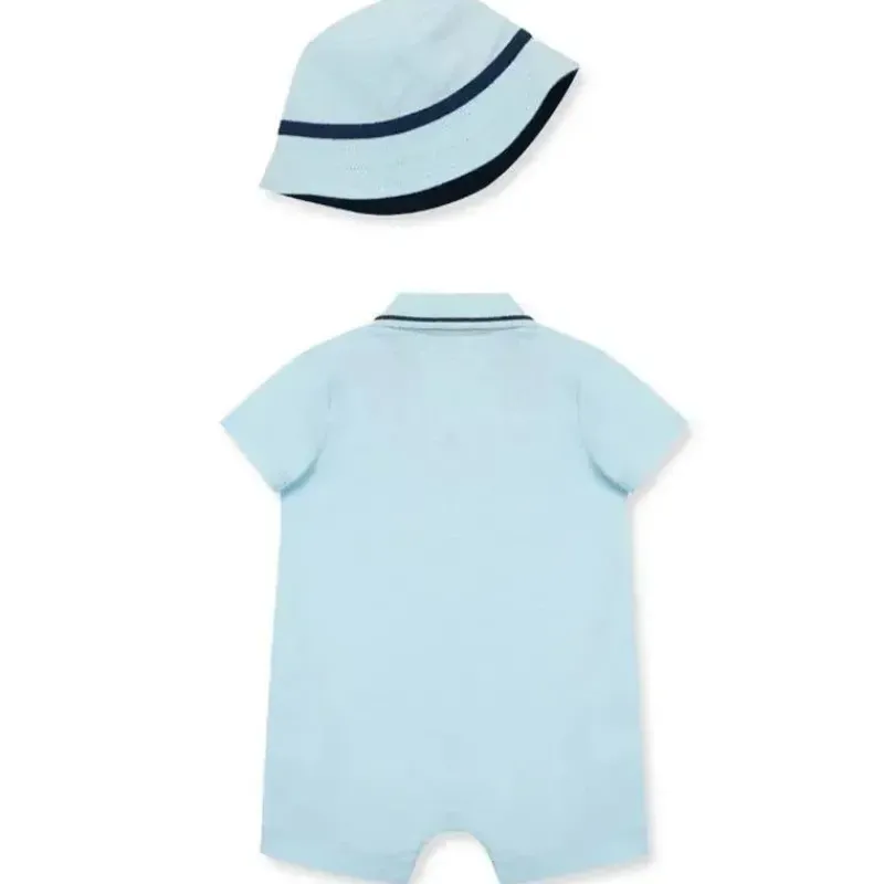 little_me__macaco_de_tric_SKU8KSqfdHB_1.webp Little Me - Macacão de tricô de veleiro para bebê menino e chapéu de balde New