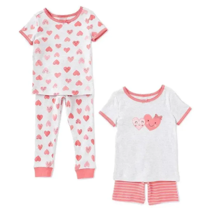 little_me__pijama_de_algo_SKUJ7DhVFoZ_1.webp Little Me - Pijama de algodão 4 peças de corações, cinza urze Best