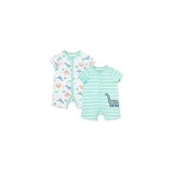 Little Me - 2Pk Baby Boy Dinos Macacão Outlet