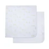 Little Me - 2Pk Baby Ducks Receiving Blankets Discount