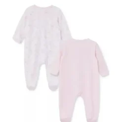 Little Me - 2Pk Baby Girls Bunny Fun Footies Sale