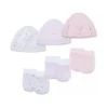 Little Me - 6Pk Girls Tulips Hat and Mitten Set Best