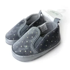 Little Me - Slip Ons Marinho com Pontos Dourados Discount