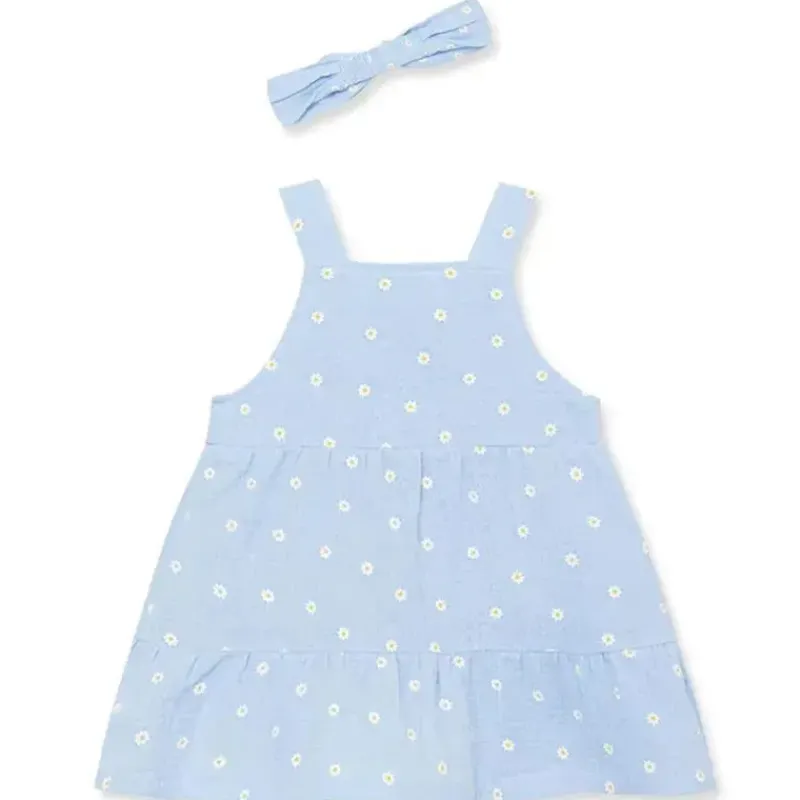 little_me__vestido_e_tiar_SKUosjxhIMg_1.webp Little Me - Vestido e tiara de gaze para bebê menina Daisy Best