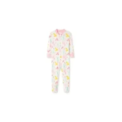 Little Me - Woodland Zip Front One Piece, Rosa Fashion